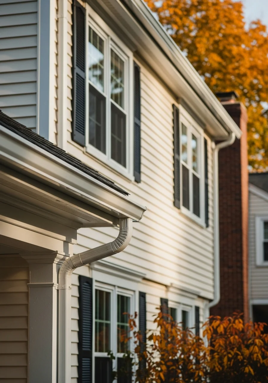 Detail shot of quality workmanship on a Norwalk property, showcasing professional finishing and attention to local building standards.